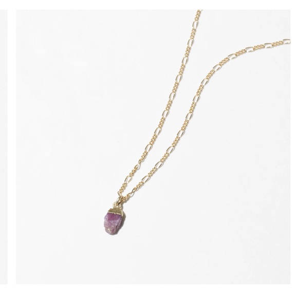 NWT Larissa Loden Lyra Gemstone necklace - Picture 2 of 4